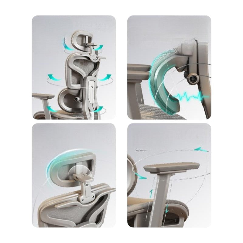 Siège de bureau ergonomique